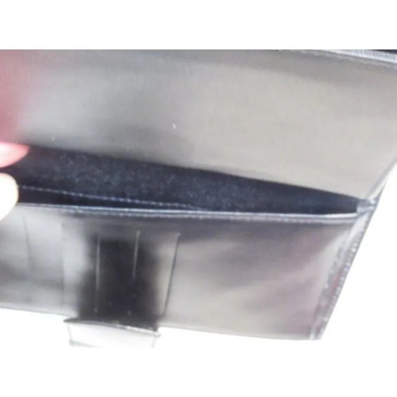 Vintage Wallet Chequebook  Slots Snake Skin Grey - Picture 7 of 8